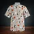 Ghosts, Cats & Pumpkin Dice Button Down Shirt - 3