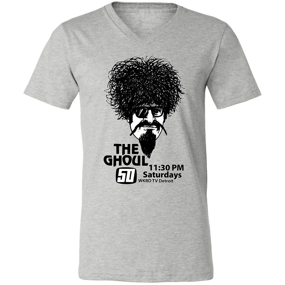Unisex V-Neck T-Shirt - EFZGH8GP - Athletic Heather - 7