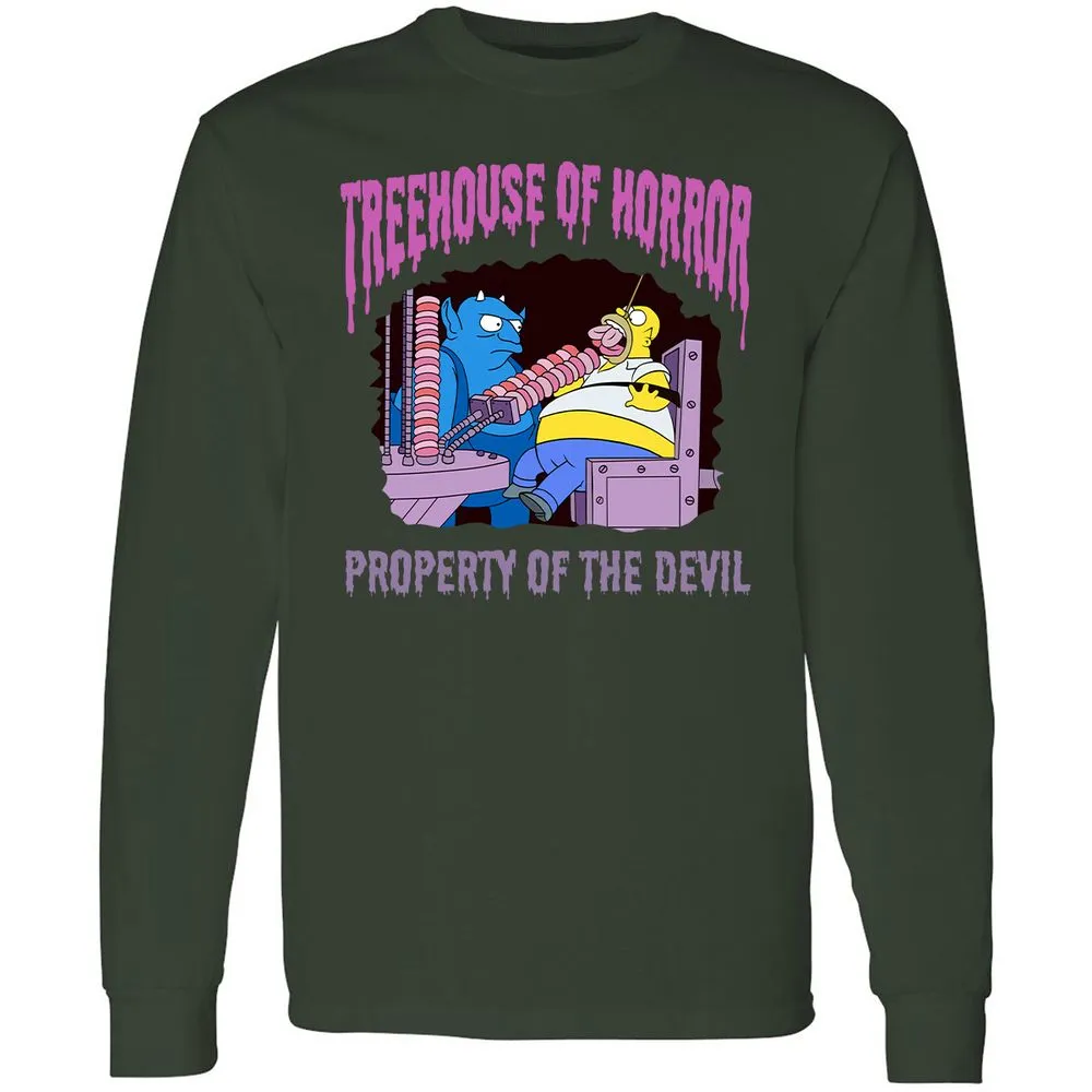 Long Sleeve T-Shirt - VBTU6J8V - Forest Green - 8