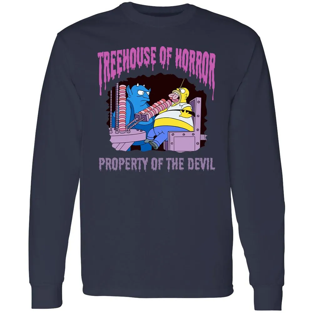 Long Sleeve T-Shirt - VBTU6J8V - Navy - 12