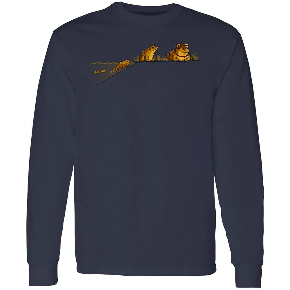 Long Sleeve T-Shirt - WTPJ66UJ - Navy - 12