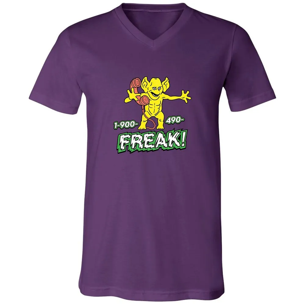 Unisex V-Neck T-Shirt - 7DX7D5LC - Team Purple - 2