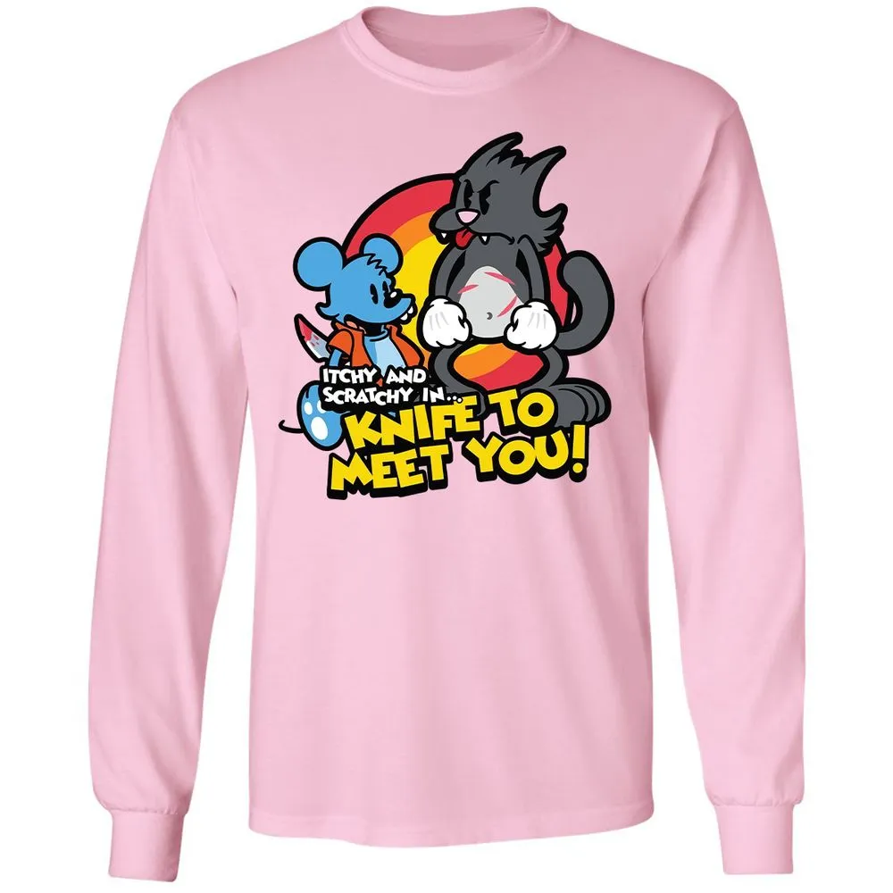 Long Sleeve T-Shirt - Y6GZ2438 - Light Pink - 3