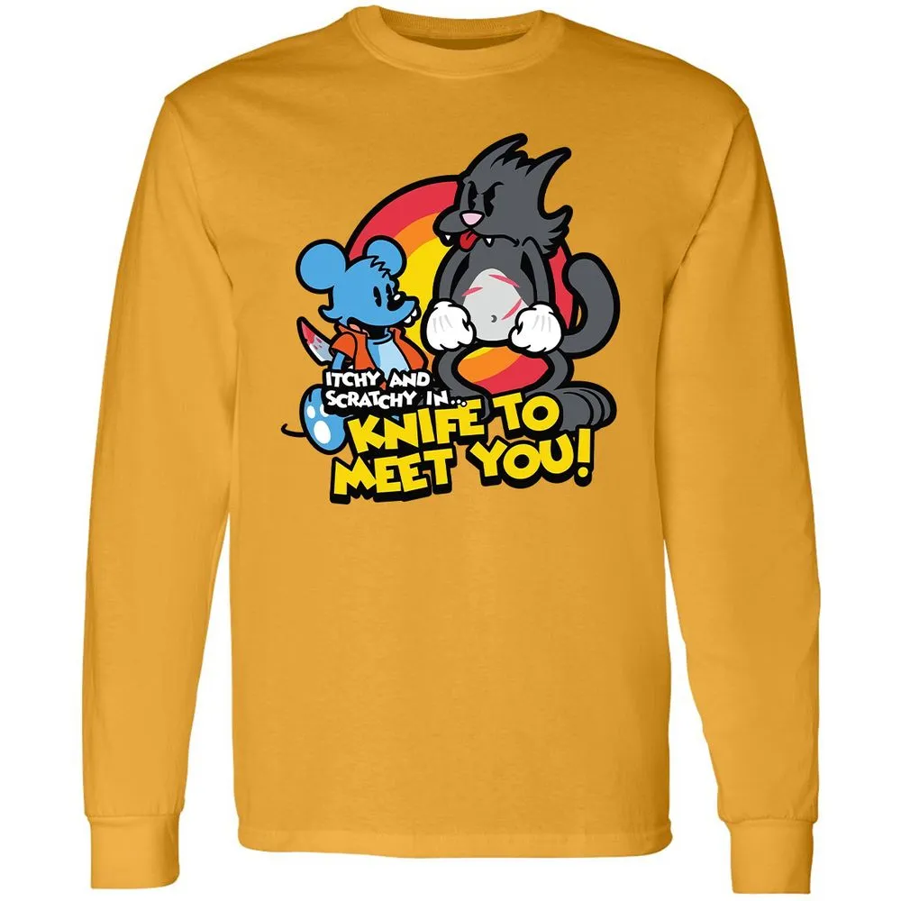 Long Sleeve T-Shirt - Y6GZ2438 - Gold - 9