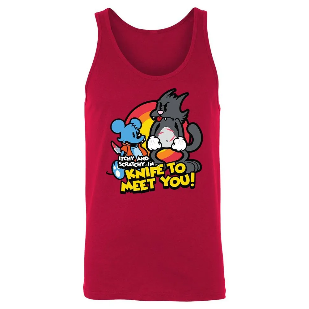 Unisex Jersey Tank - 1FMU3YKY - Red - 11