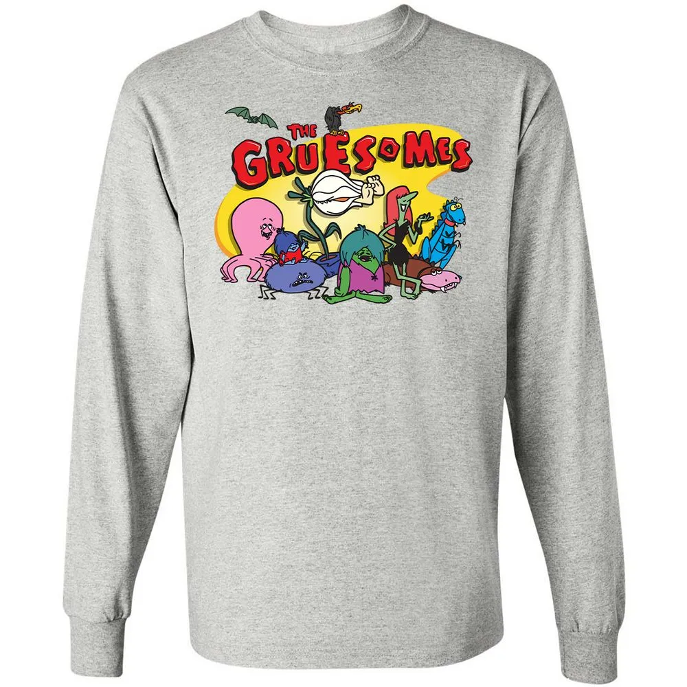 Long Sleeve T-Shirt - AJLFQ7ME - Ash - 5