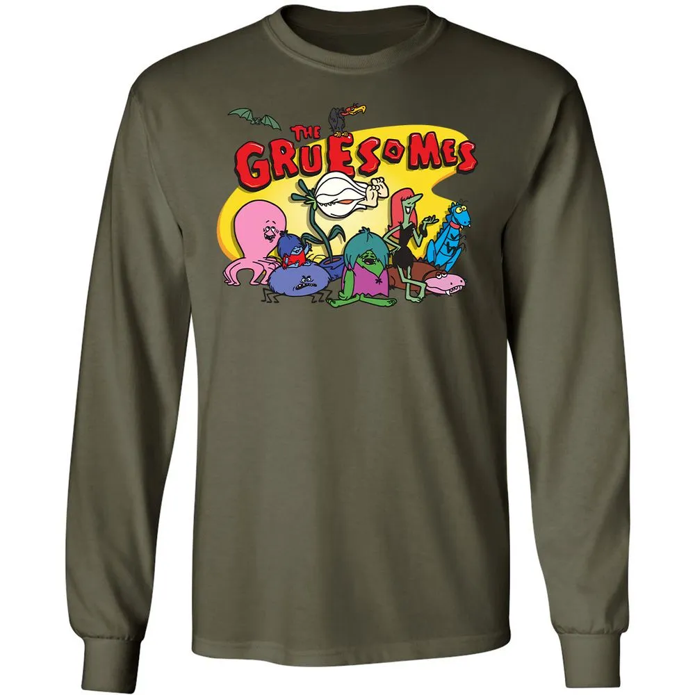 Long Sleeve T-Shirt - AJLFQ7ME - Military Green - 7