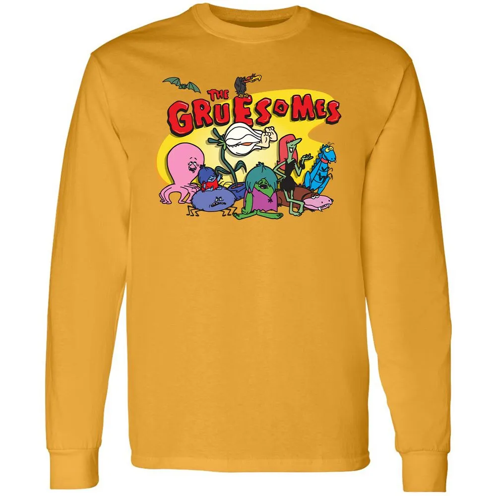Long Sleeve T-Shirt - AJLFQ7ME - Gold - 9