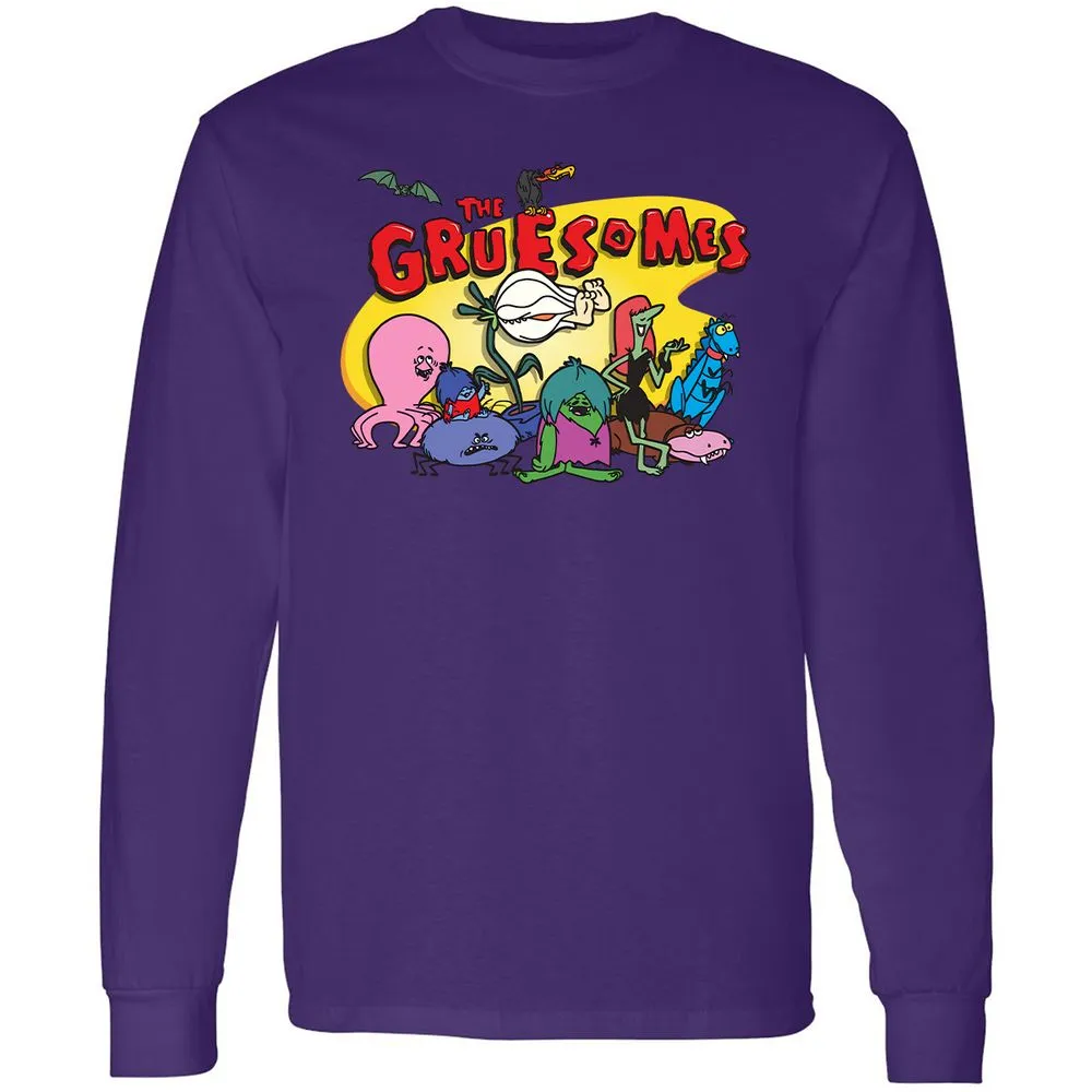 Long Sleeve T-Shirt - AJLFQ7ME - Purple - 13