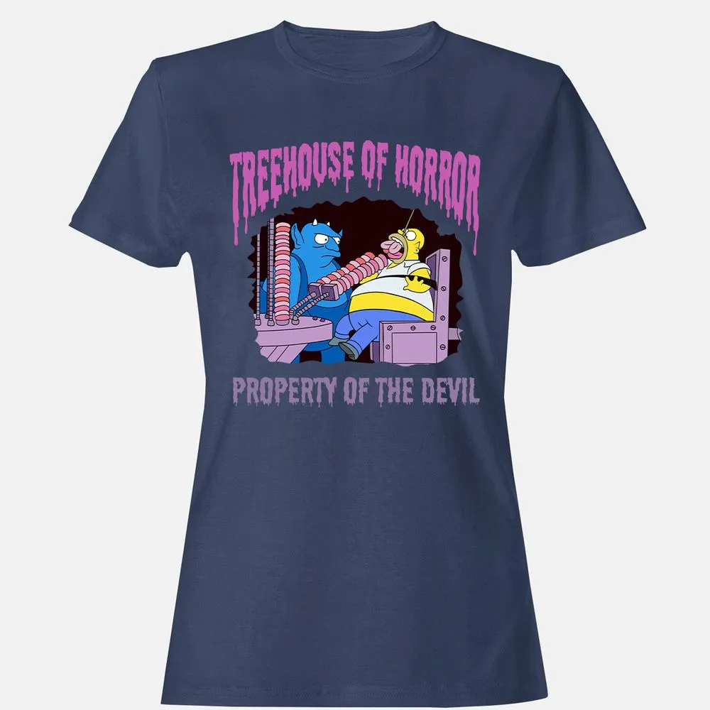 Women's T-Shirt - D3J36H7Z - Navy - 10