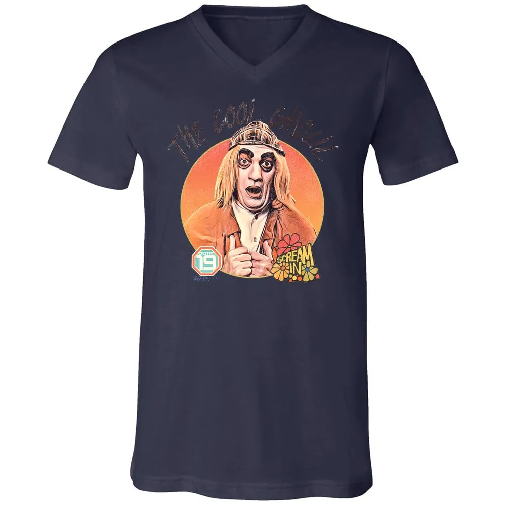 Unisex V-Neck T-Shirt - FEFJDZJ9 - Navy - 9