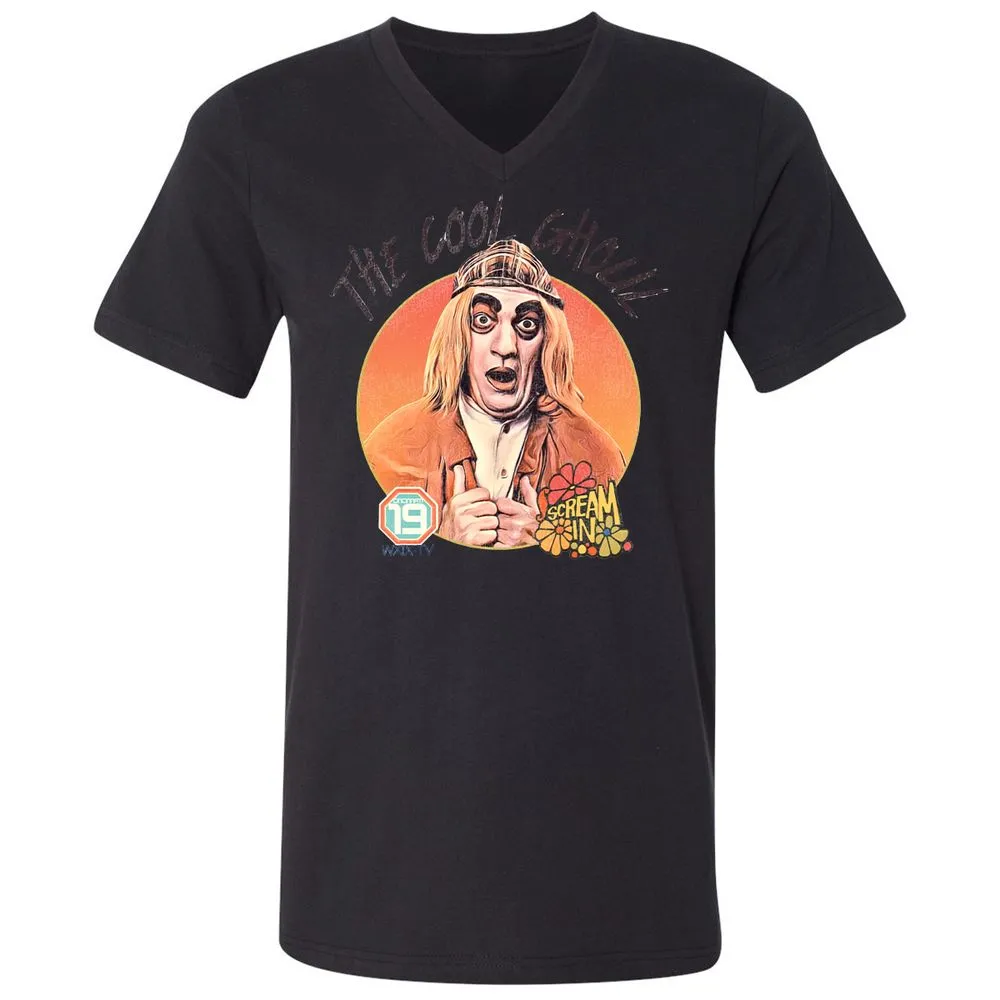 Unisex V-Neck T-Shirt - FEFJDZJ9 - Black - 16