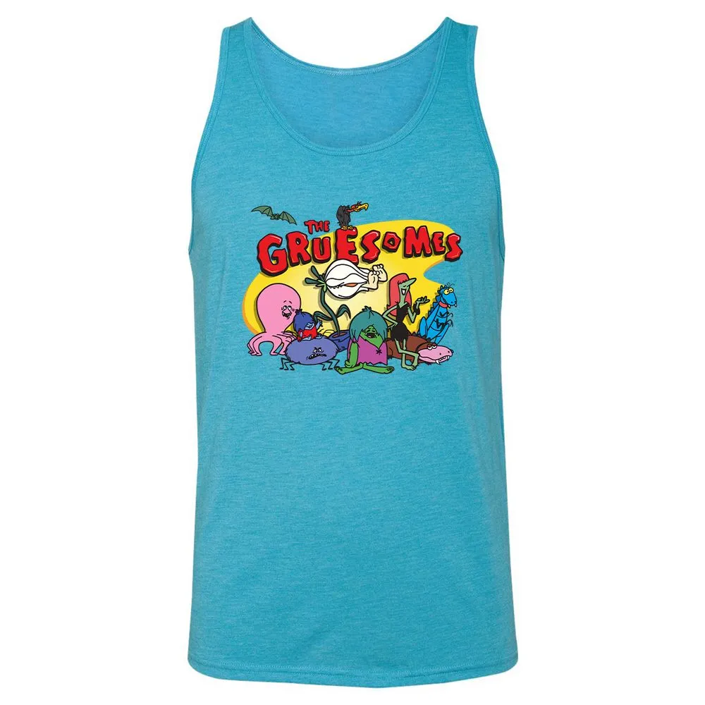 Unisex Jersey Tank - AHBC8BU3 - Aqua Triblend - 3