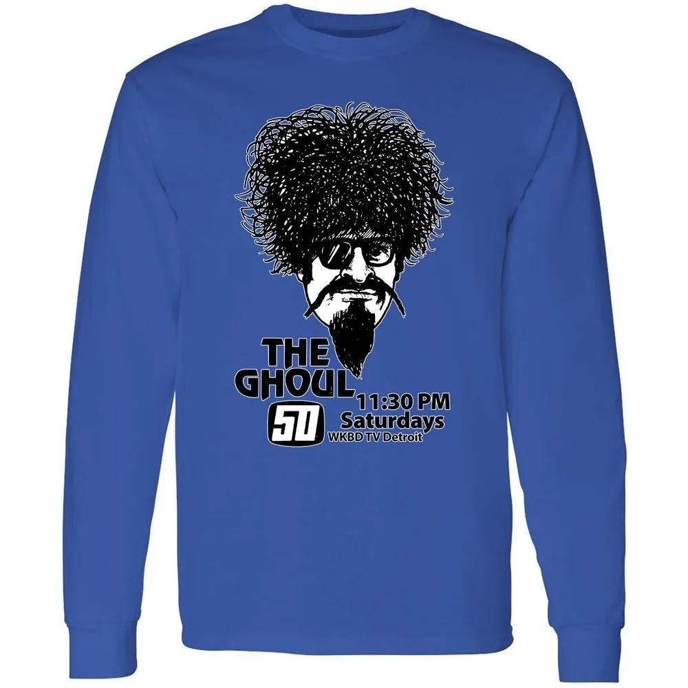 Long Sleeve T-Shirt - 6SDDQQKJ - Royal - 4