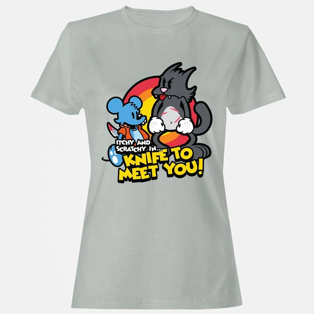 Women's T-Shirt - 354B23NX - Ash - 2