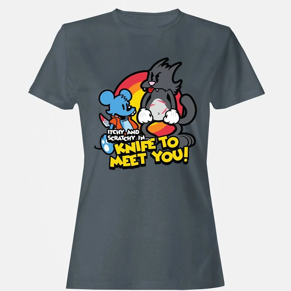 Women's T-Shirt - 354B23NX - Charcoal - 3