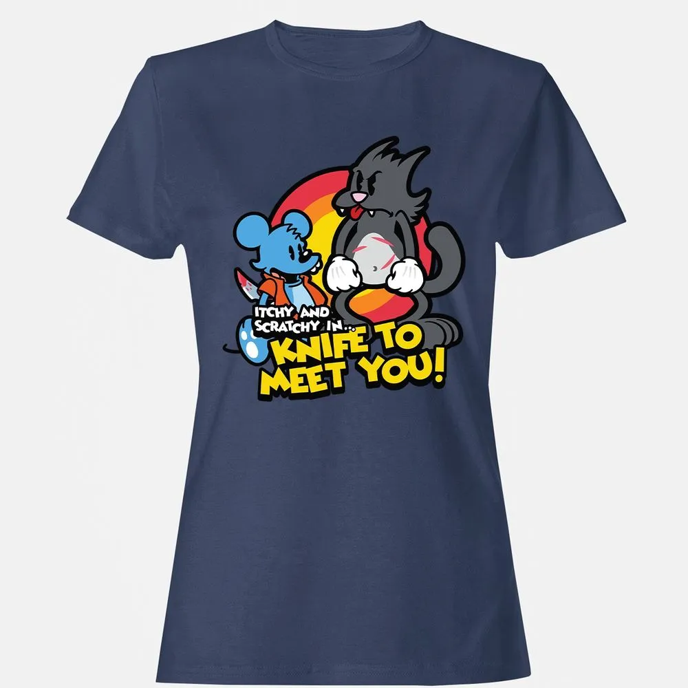 Women's T-Shirt - 354B23NX - Navy - 10