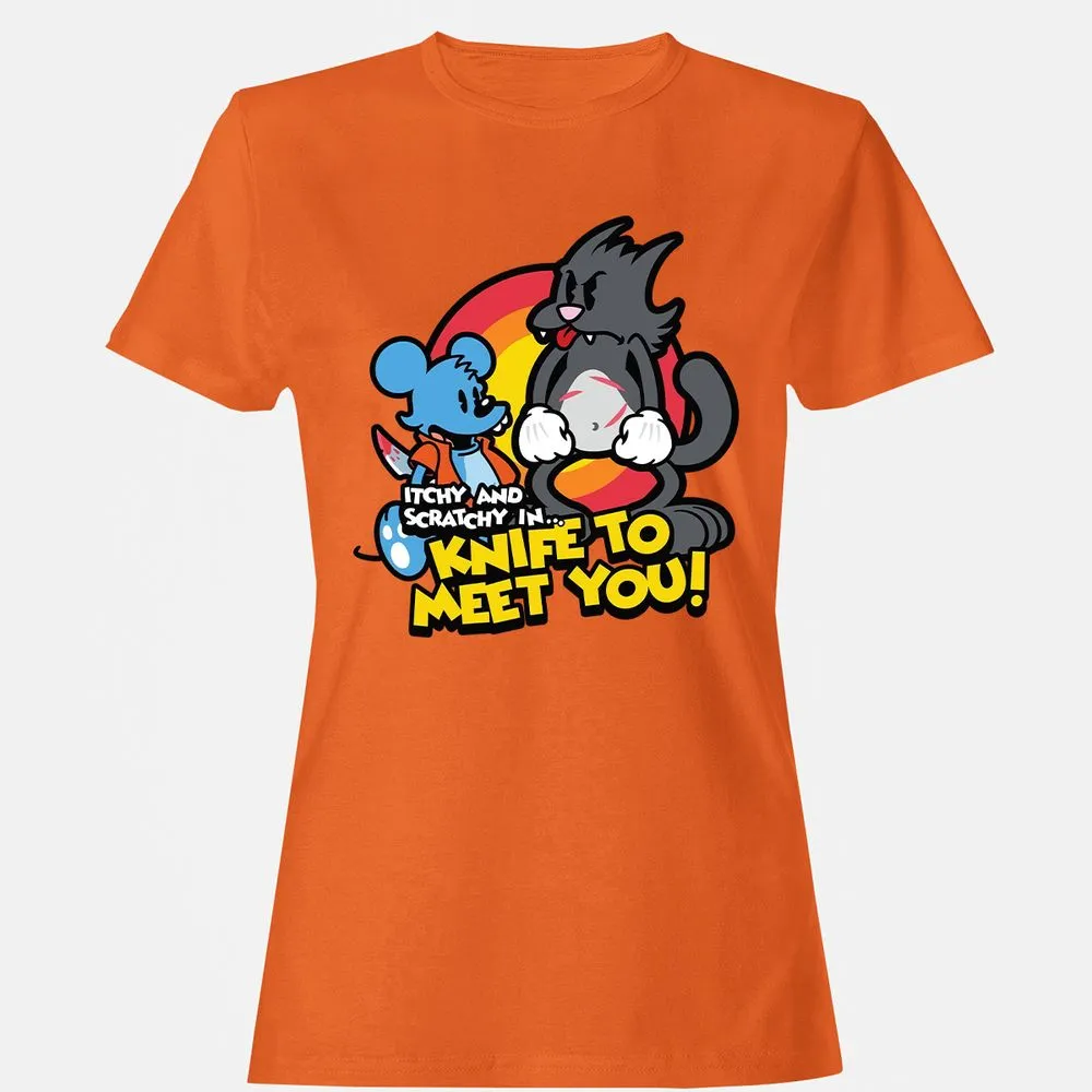 Women's T-Shirt - 354B23NX - Orange - 11