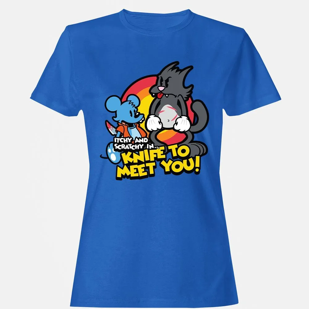 Women's T-Shirt - 354B23NX - Royal - 14
