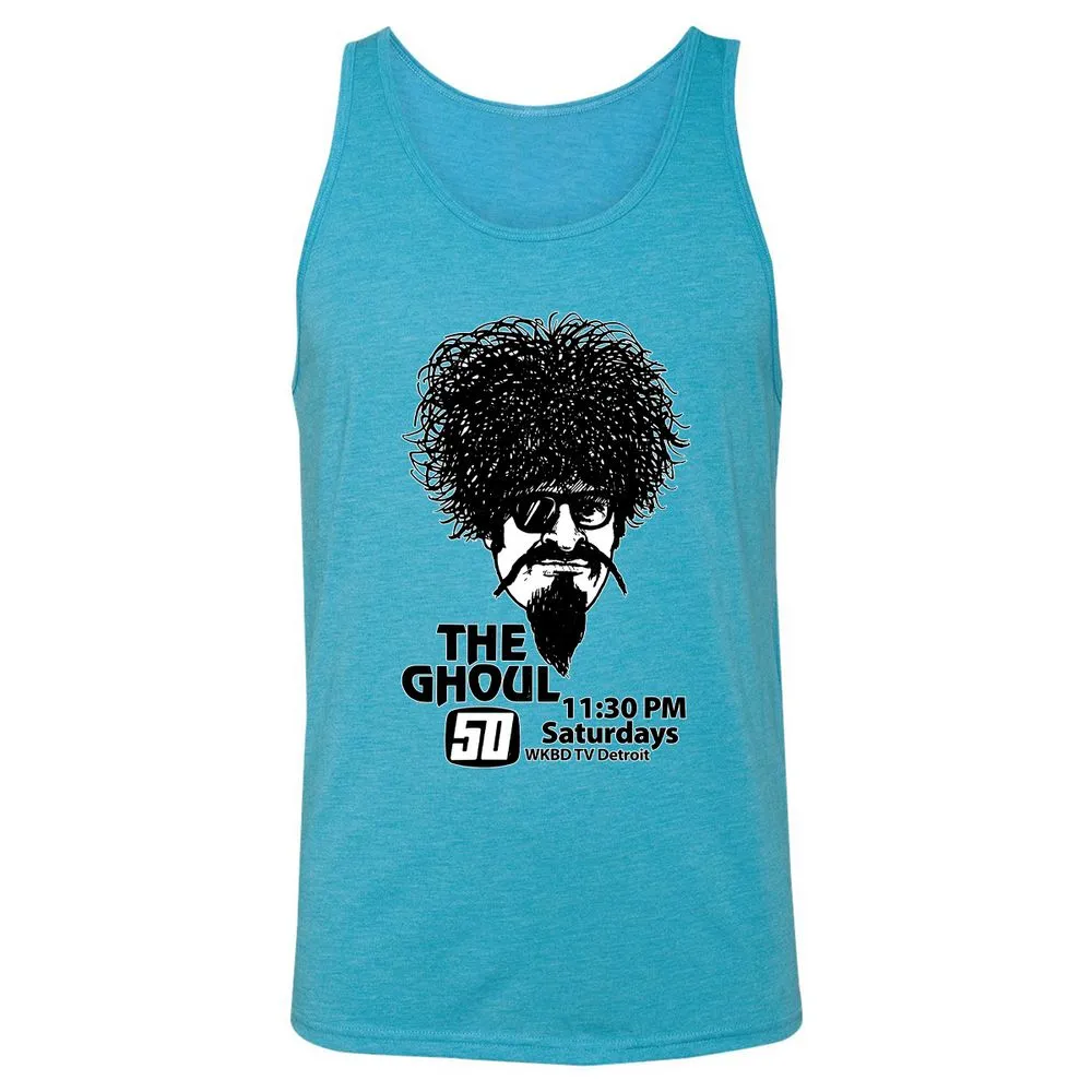 Unisex Jersey Tank - DG941PEK - Aqua Triblend - 3