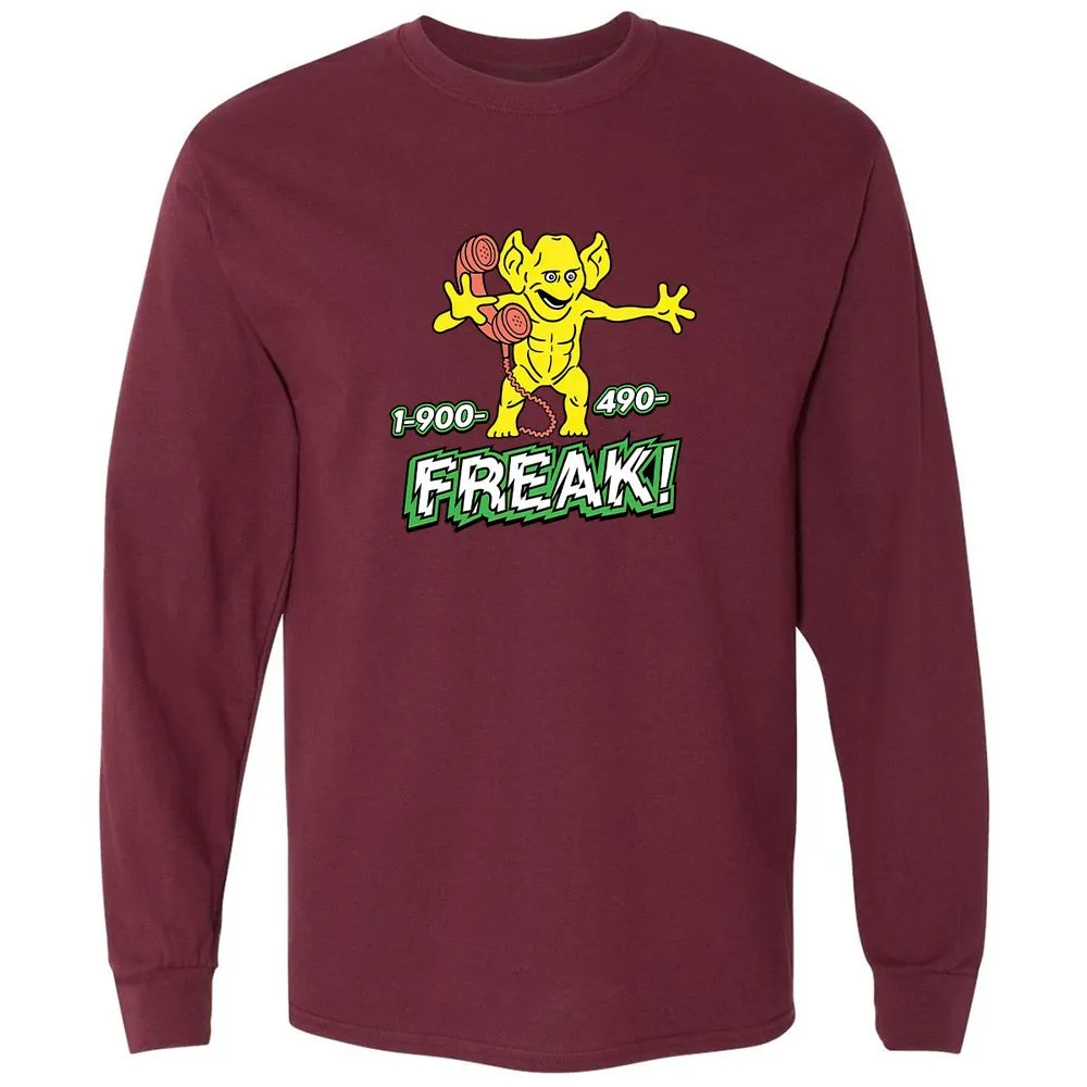 Long Sleeve T-Shirt - 7Z8Z8KL3 - Maroon - 11