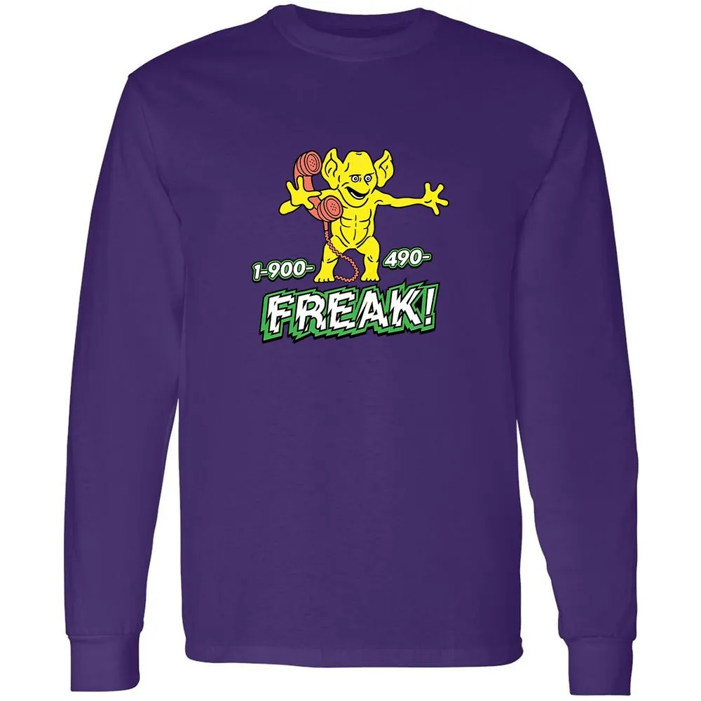 Long Sleeve T-Shirt - 7Z8Z8KL3 - Purple - 13