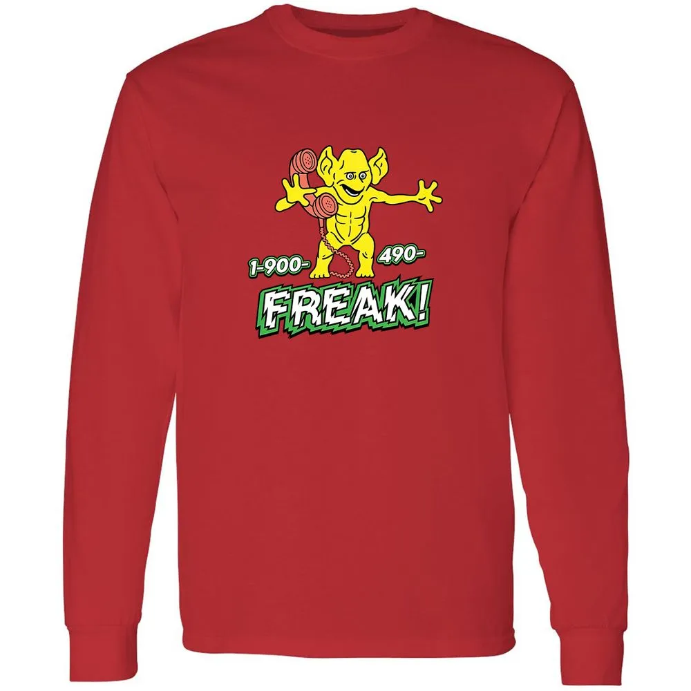 Long Sleeve T-Shirt - 7Z8Z8KL3 - Red - 14