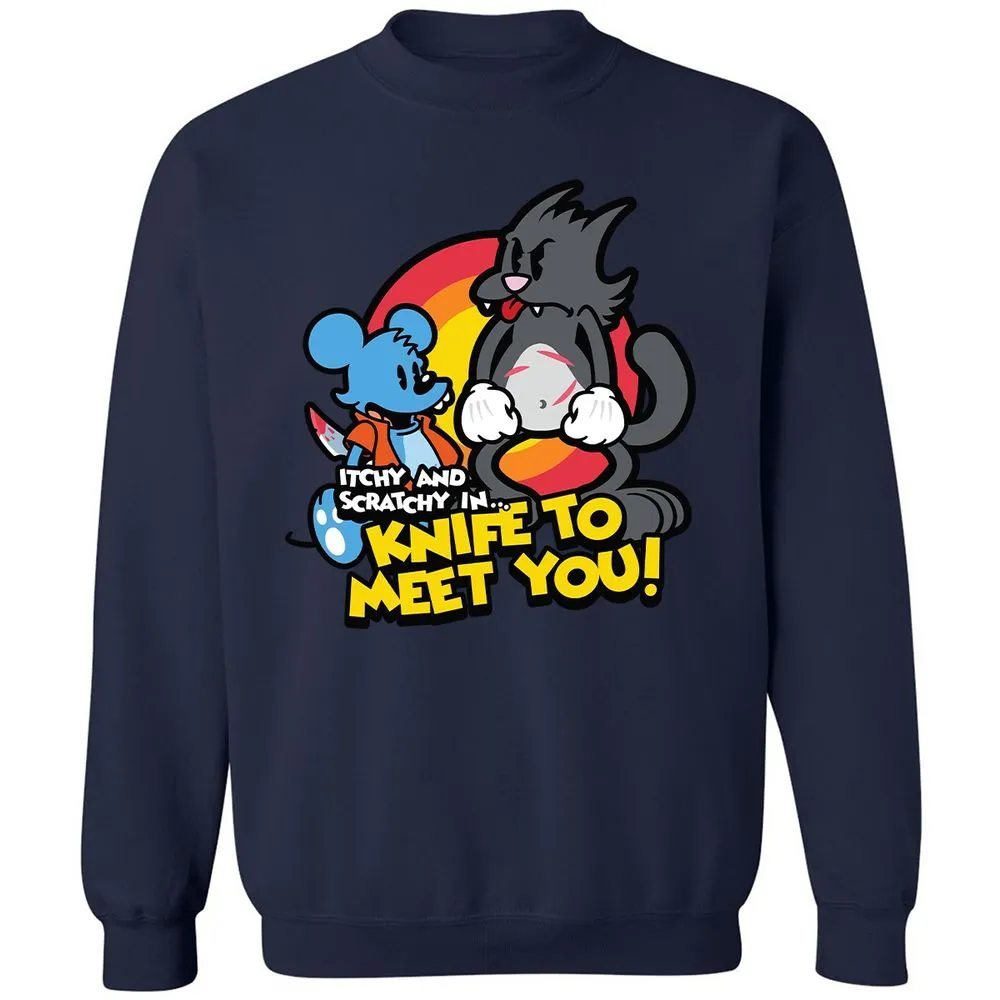 Classic Unisex Sweatshirt - 9VC6F9PX - Navy - 8