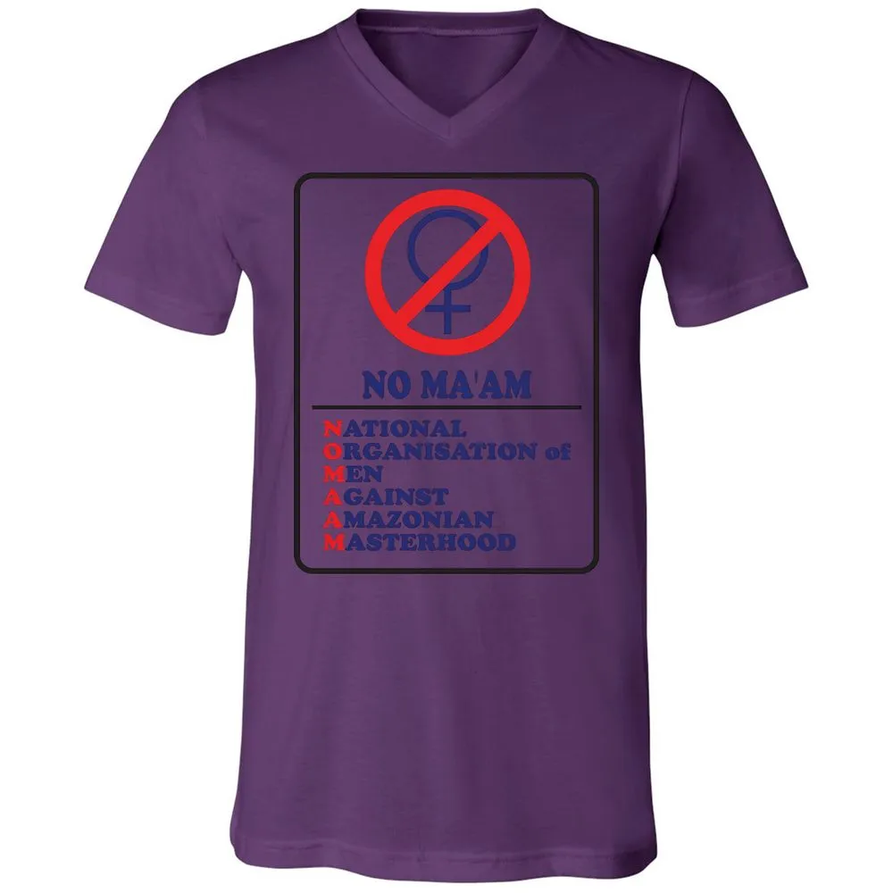 Unisex V-Neck T-Shirt - 324R1Q4L - Team Purple - 2