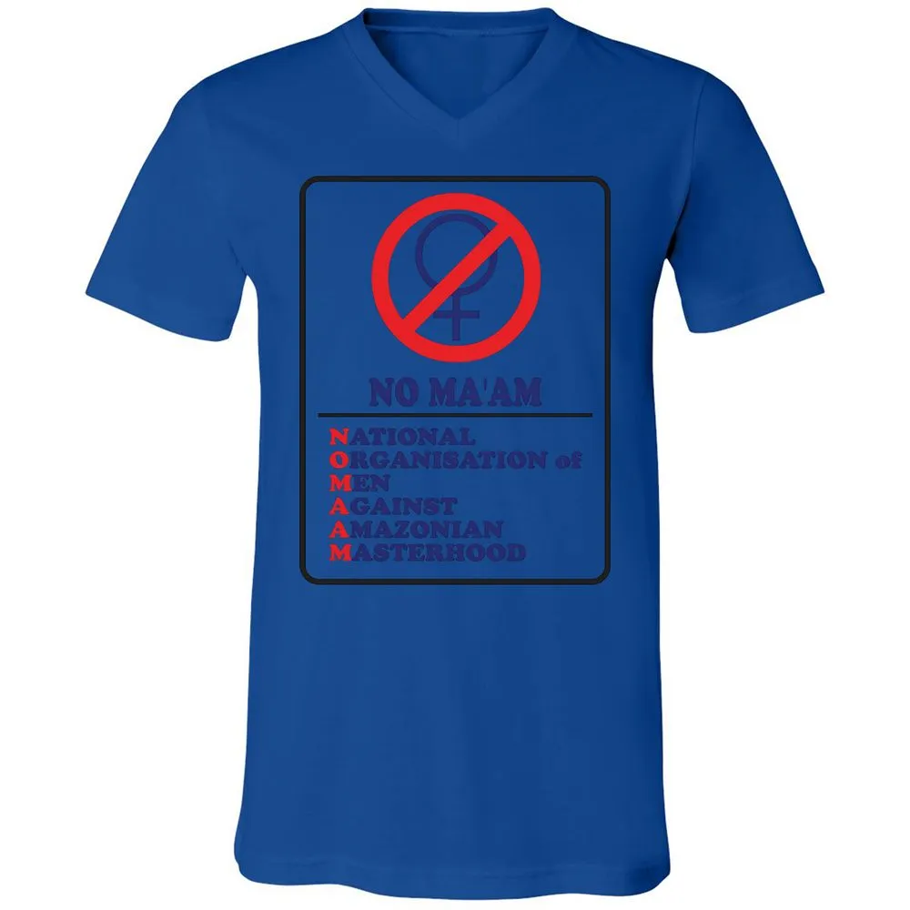 Unisex V-Neck T-Shirt - 324R1Q4L - True Royal - 4