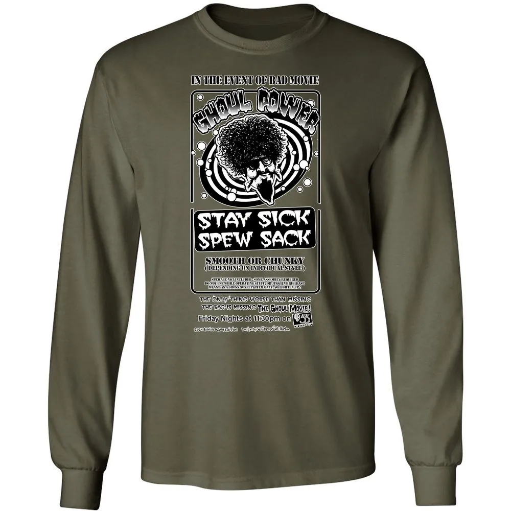 Long Sleeve T-Shirt - BGS316CM - Military Green - 7