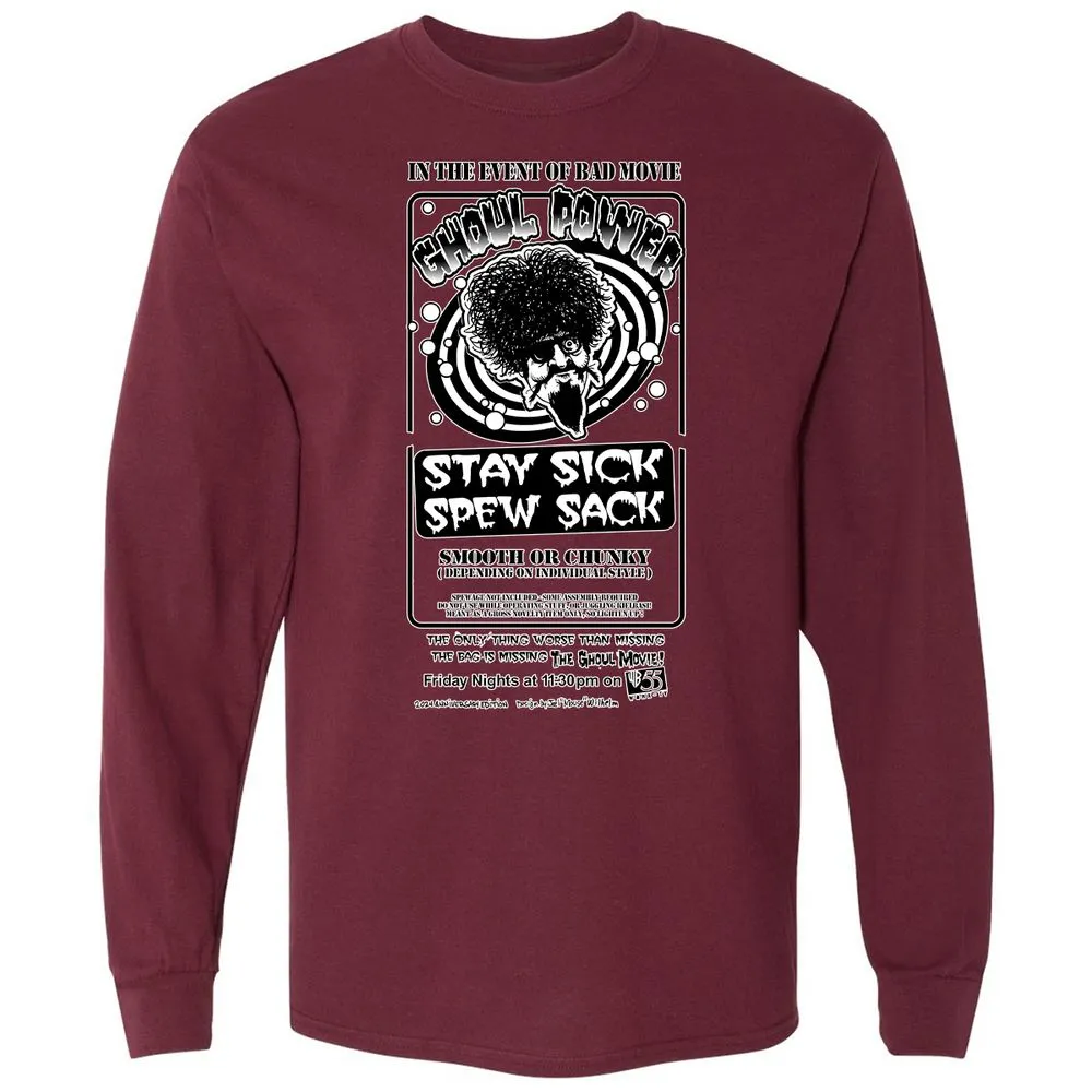 Long Sleeve T-Shirt - BGS316CM - Maroon - 11