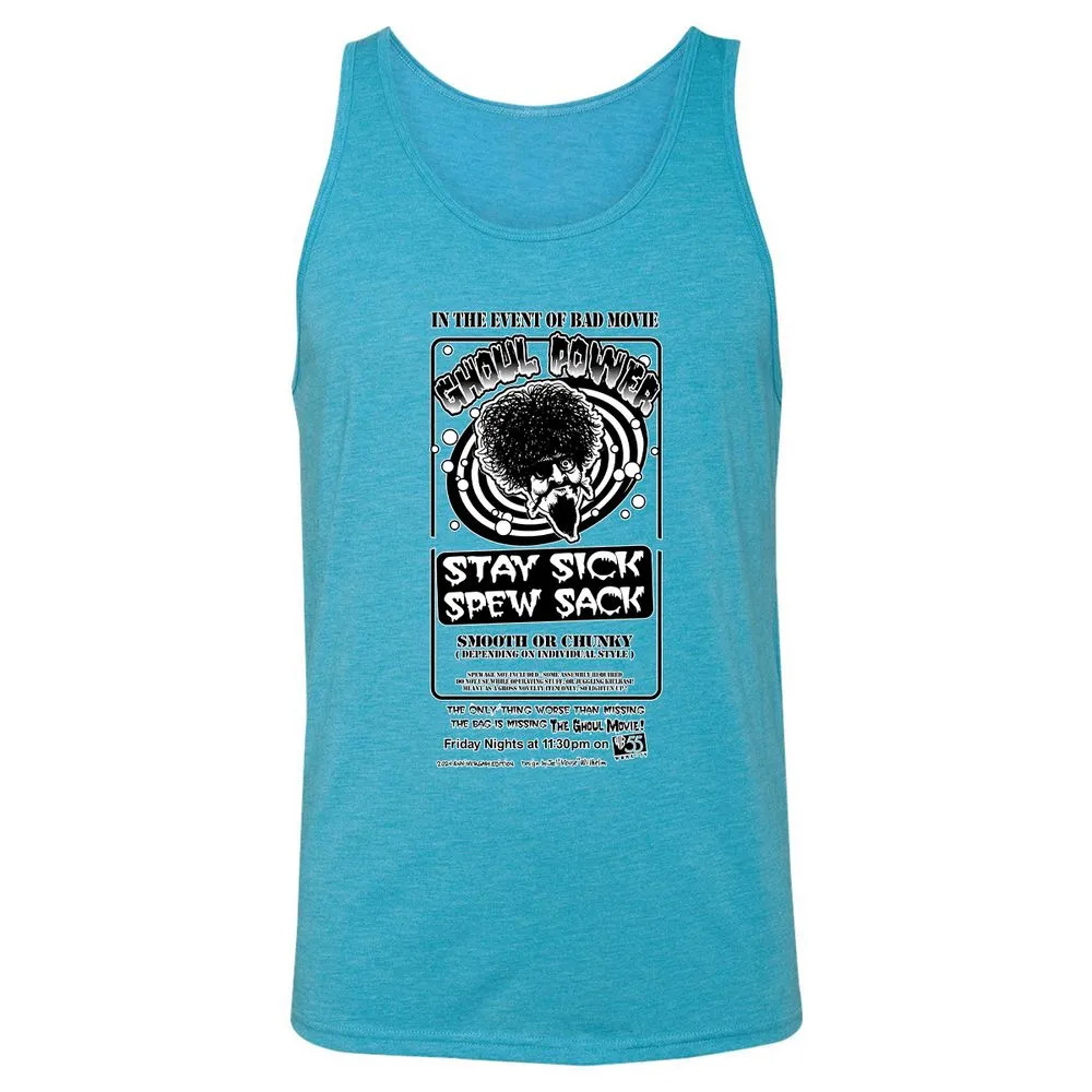 Unisex Jersey Tank - Q9VQV5NJ - Aqua Triblend - 3