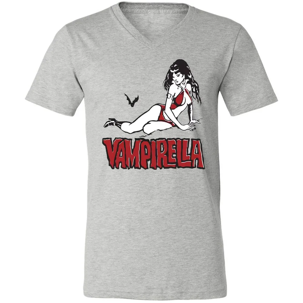 Unisex V-Neck T-Shirt - FKAESP1V - Athletic Heather - 7