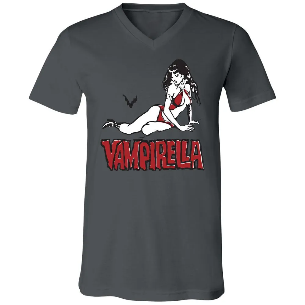 Unisex V-Neck T-Shirt - FKAESP1V - Asphalt - 12