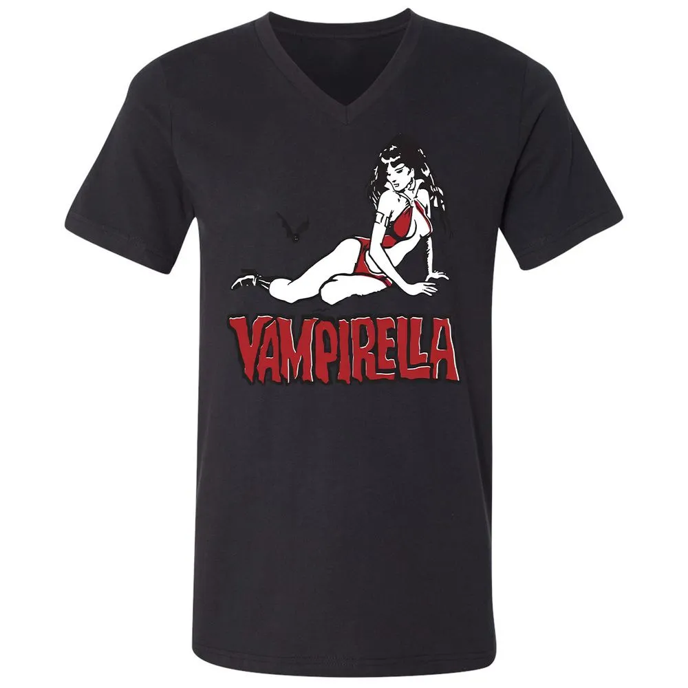 Unisex V-Neck T-Shirt - FKAESP1V - Black - 16
