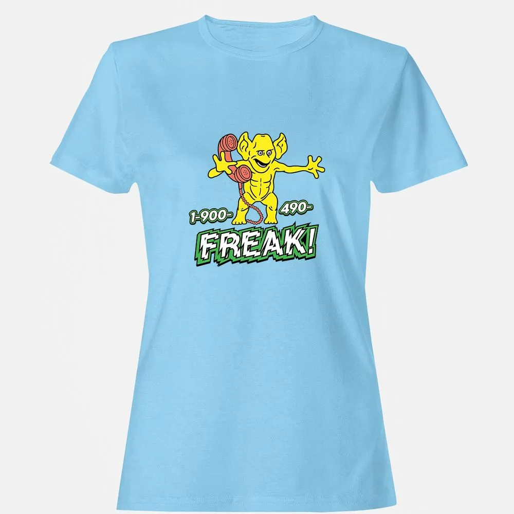 Women's T-Shirt - E929FZQN - Light Blue - 8
