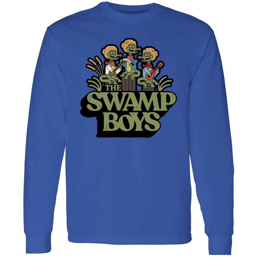 Long Sleeve T-Shirt - 7Y2XTSWU - Royal - 4