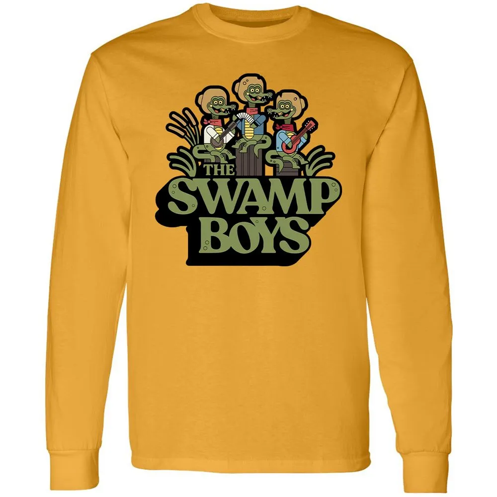 Long Sleeve T-Shirt - 7Y2XTSWU - Gold - 9