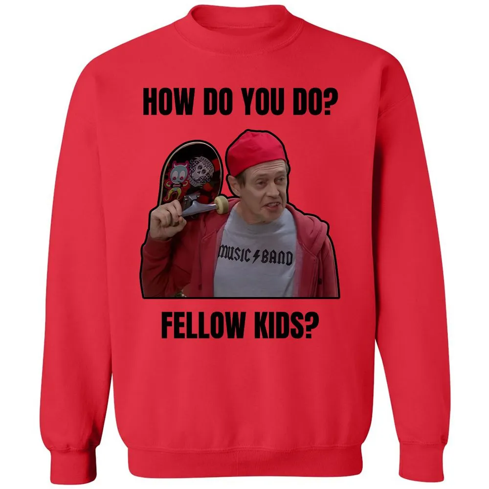 Classic Unisex Sweatshirt - RAT7CF38 - Red - 5