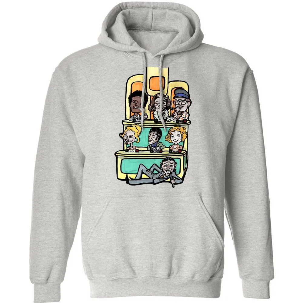Classic Unisex Hoodie - XJBP51B9 - Ash - 2