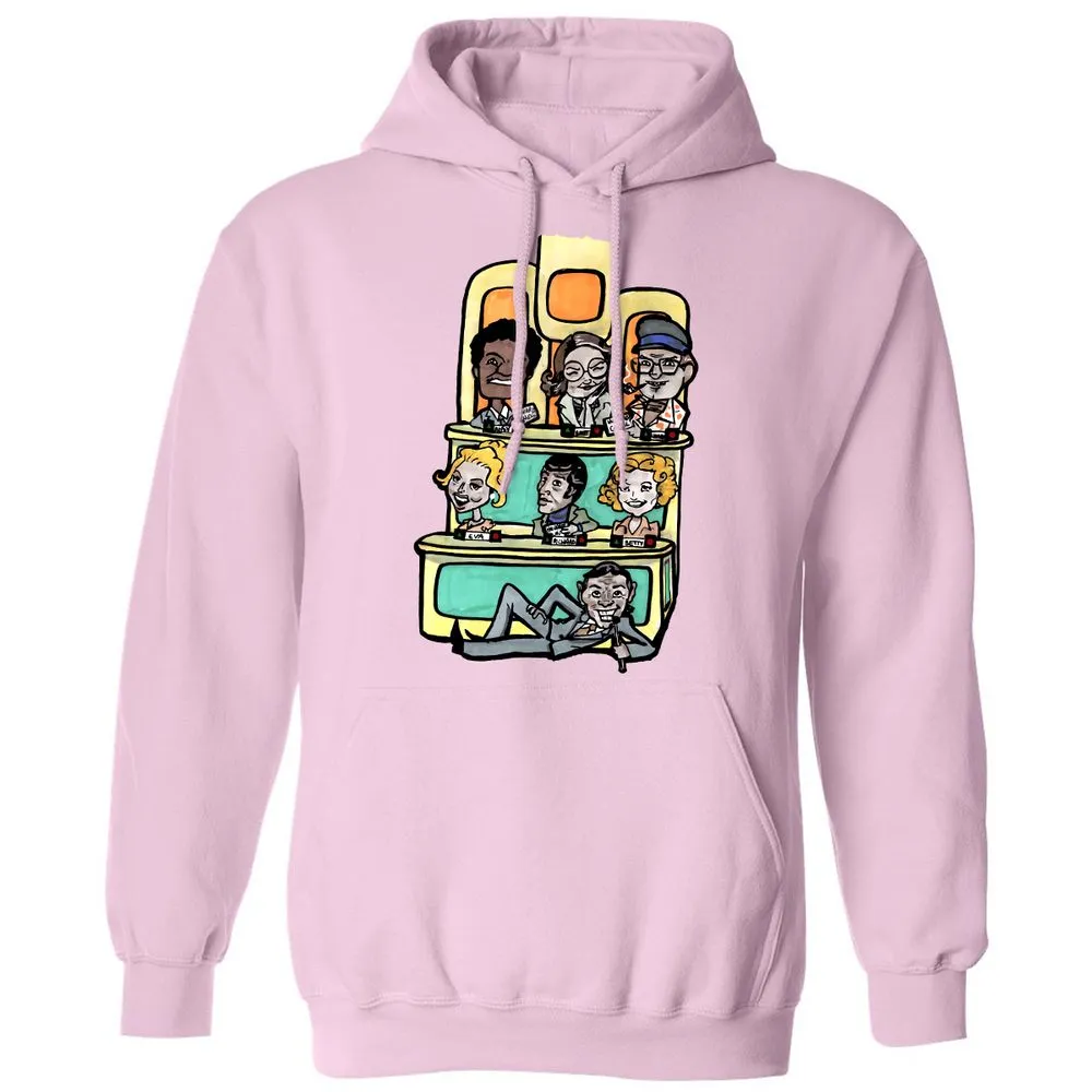 Classic Unisex Hoodie - XJBP51B9 - Light Pink - 3