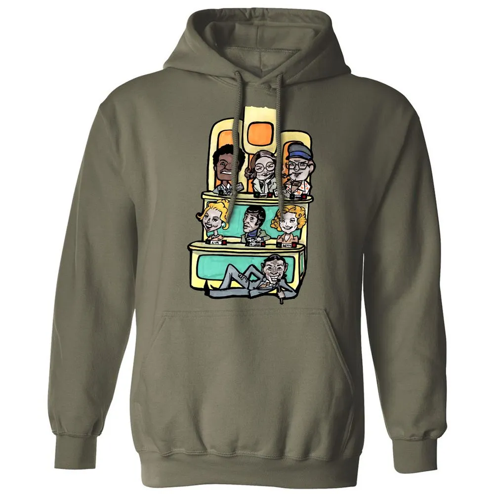 Classic Unisex Hoodie - XJBP51B9 - Military Green - 4