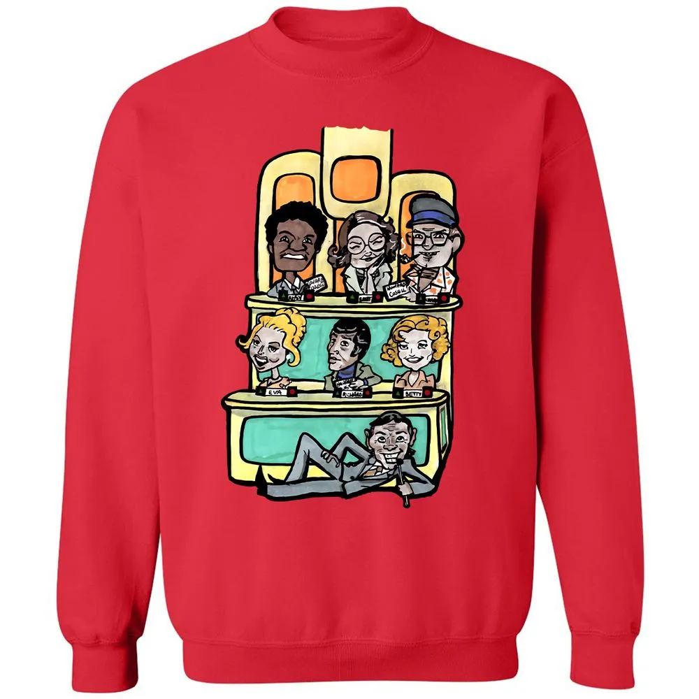Classic Unisex Sweatshirt - LXYY9G1R - Red - 5