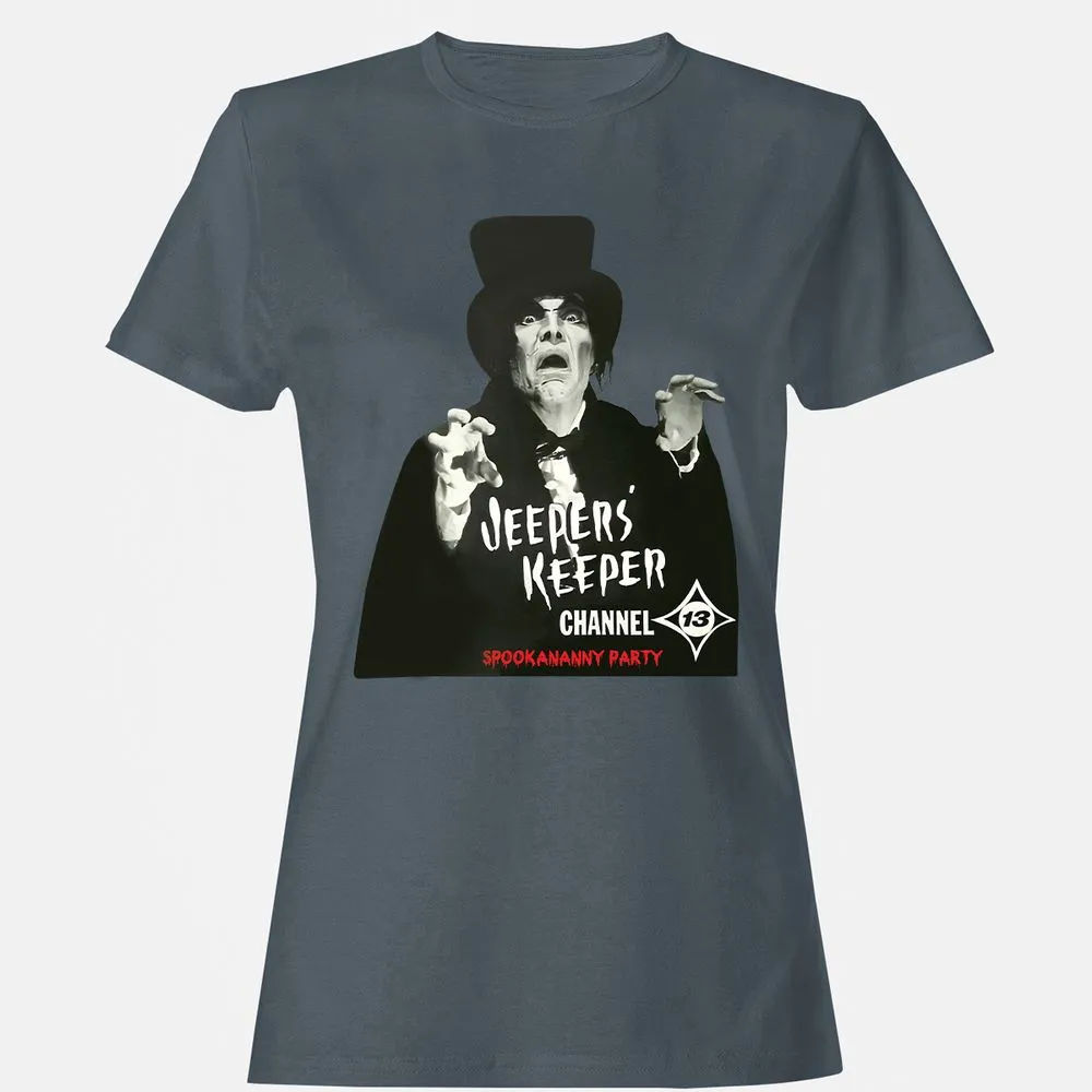 Women's T-Shirt - 2Y8ZCFHU - Charcoal - 3