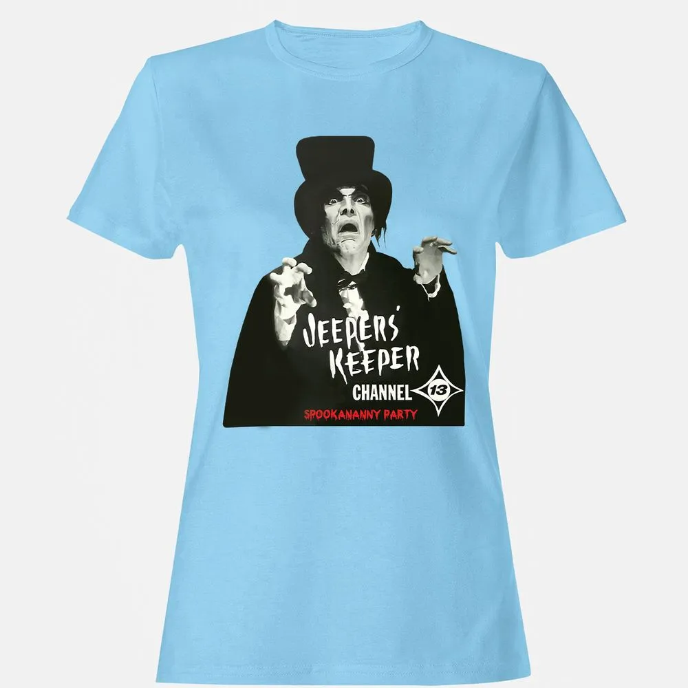 Women's T-Shirt - 2Y8ZCFHU - Light Blue - 8