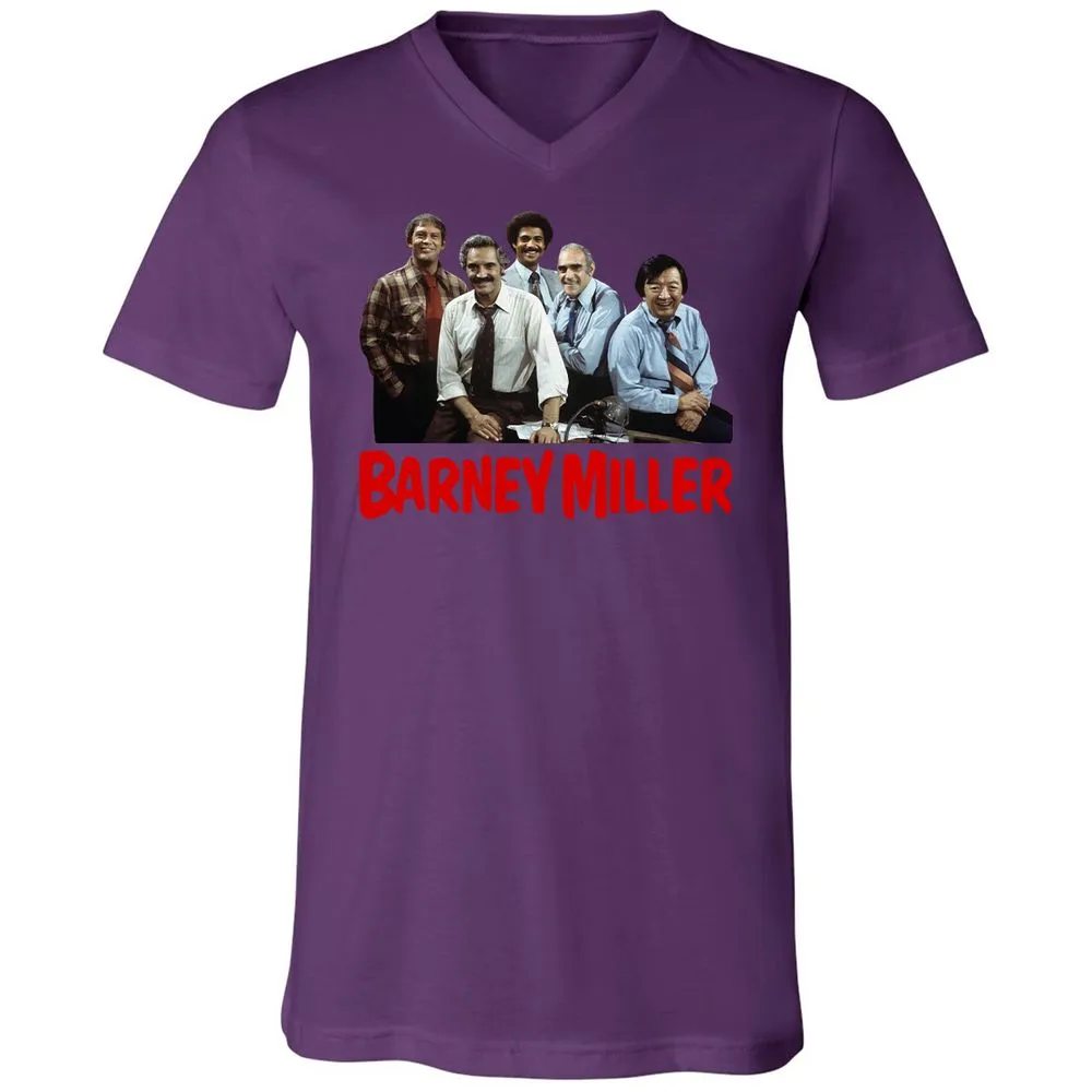 Unisex V-Neck T-Shirt - NRVCUBLT - Team Purple - 2