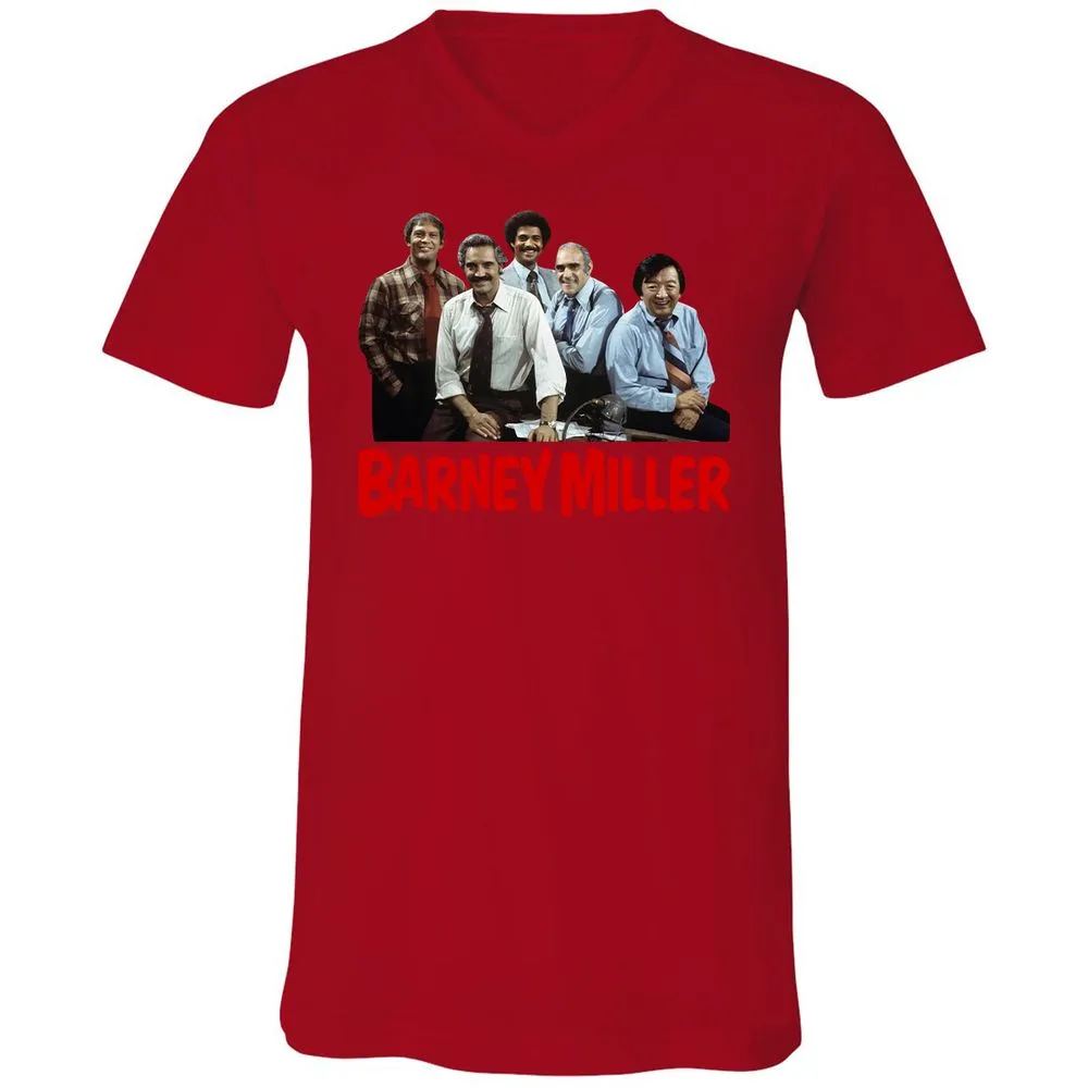 Unisex V-Neck T-Shirt - NRVCUBLT - Red - 3