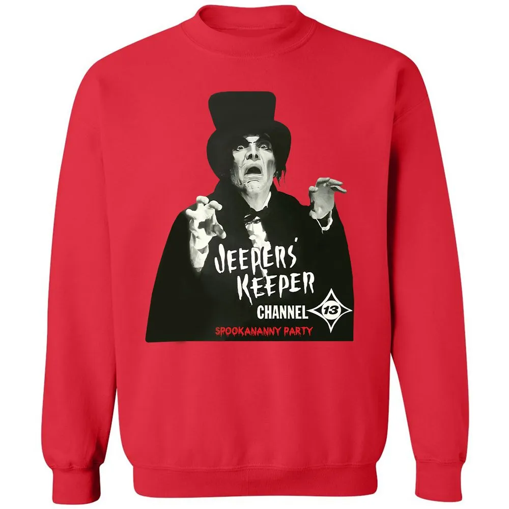 Classic Unisex Sweatshirt - H67P59CJ - Red - 5