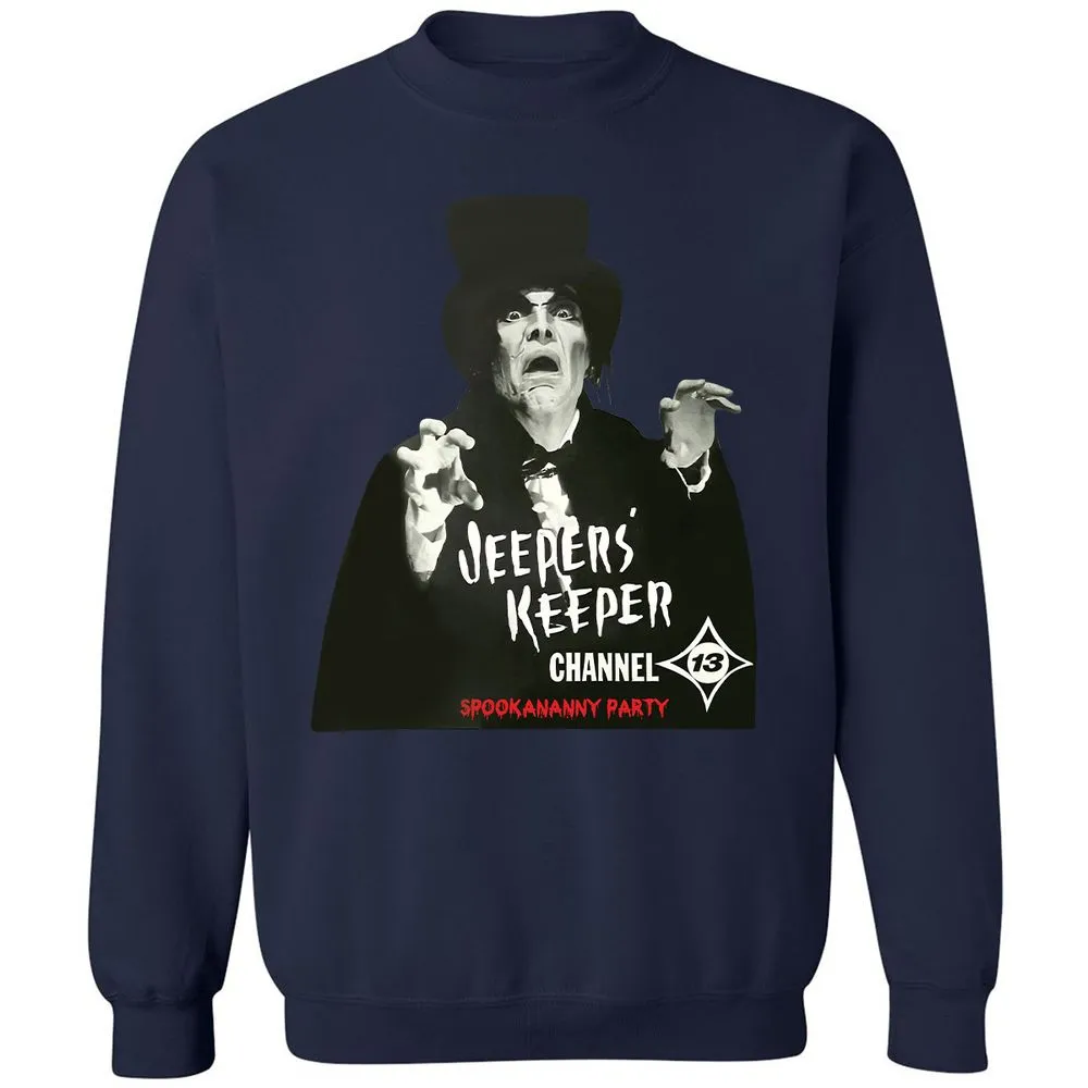 Classic Unisex Sweatshirt - H67P59CJ - Navy - 8